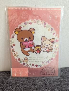 Rilakkuma Happy Natural Time Desk Mat